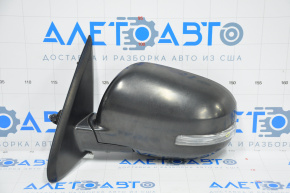 Left side mirror complete Mitsubishi Outlander 14-15 prerest 7 pins turn signal black
