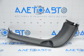 Left trunk door trim Mitsubishi Outlander 14-22 for electric door, black