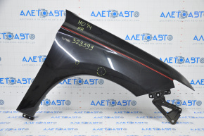 Front right wing Mitsubishi Outlander 14-15 pre-rest black X42 pokes