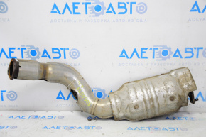 Exhaust line middle part with catalytic converter Nissan Rogue 14-16 stud defect