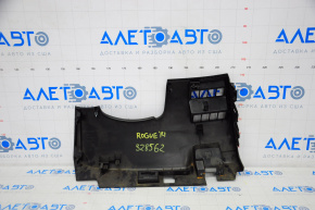 Driver's knee pad Nissan Rogue 14-20 black, scratch