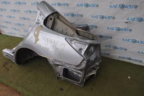 Quarter wing rear left Subaru Legacy 15-19 silver, part cut out