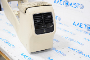 Central console armrest VW Passat b8 16-19 USA beige, for cleaning