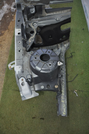 Front right quarter panel for a 13-19 Cadillac ATS, graphite, warped side member, with center pillar