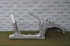 Front right quarter with central pillar Hyundai Sonata 15-19 silver