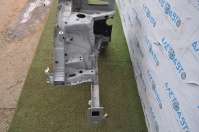 Front right quarter with central pillar Hyundai Sonata 15-19 silver