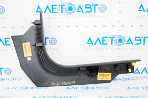 Door sill trim front left Jeep Compass 17-24 black