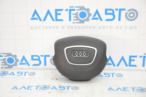 Airbag in steering wheel driver Audi A4 B8 13-16 rest black