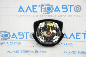 Airbag in steering wheel driver Audi A4 B8 13-16 rest black