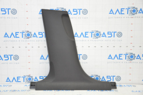 Center pillar trim lower left Audi A4 B8 08-16 sedan, black