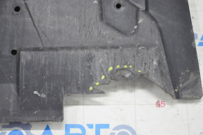 Front bumper protection Audi A4 B8 08-12 cracks