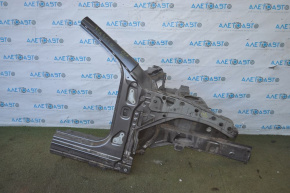 Front right quarter Mercedes CLA 14-19 graphite