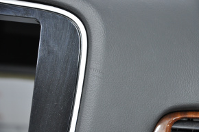 Torpedo front panel without AIRBAG Mitsubishi Outlander 14-22 wood trim, scratches