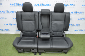 Rear row of seats 2 row Mitsubishi Outlander 14-15 pre-rest leather black