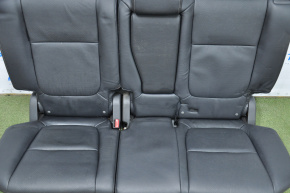 Rear row of seats 2 row Mitsubishi Outlander 14-15 pre-rest leather black