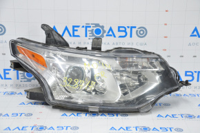 Headlight front right Mitsubishi Outlander 14-15 complete dorest xenon