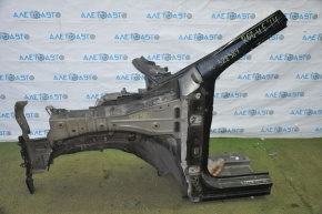 Quarter front left Nissan Rogue 14-20 black