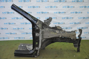 Quarter front right Nissan Rogue 14-20 black