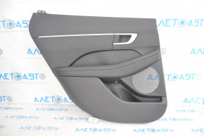 Door trim card rear left Hyundai Sonata 20-22 black, scratches