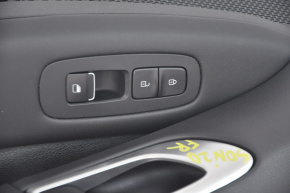 Front right window lift control Hyundai Sonata 20-23 black