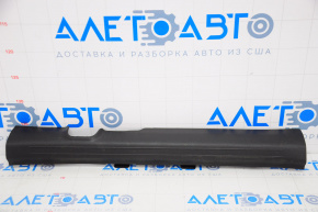 Door sill trim front right Hyundai Sonata 20-22 black, broken fastener