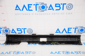 Door sill trim front right Hyundai Sonata 20-22 black, broken fastener