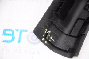 Door sill trim front right Hyundai Sonata 20-22 black, broken fastener