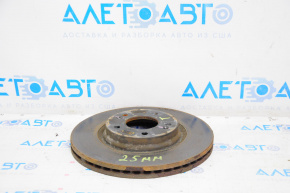 Brake disc front right Hyundai Sonata 20-23 25mm