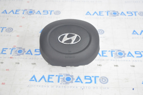 Airbag in steering wheel driver Hyundai Sonata 20-22 black