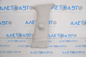 Center pillar trim upper belt right Hyundai Sonata 20-22 gray