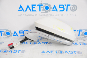 Left side mirror complete Lincoln MKZ 13-16 14 pins, BSM, auto-dimming, turn signal, white