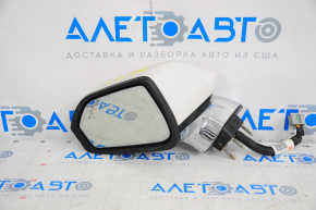 Left side mirror complete Lincoln MKZ 13-16 14 pins, BSM, auto-dimming, turn signal, white