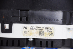 Instrument cluster Lincoln MKZ 13-16 hybrid, 110k