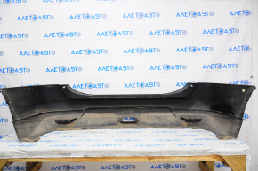 Rear bumper bare Nissan Rogue 14-16 blue, scratches