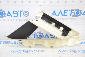 Rear window trim left Audi A4 B8 13-16 rest sedan, beige with black, for dry cleaning