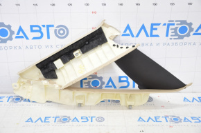 Rear window trim right Audi A4 B8 13-16 rest sedan, beige with black, for dry cleaning