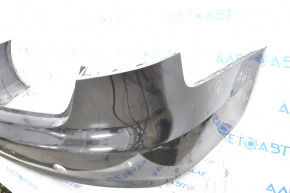 Bare rear bumper Audi A4 B8 13-16 rest for parking sensors black LZ9Y, broken fastener