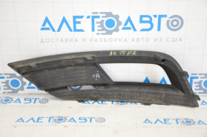 Front bumper grille right Audi A4 B8 13-16 rest