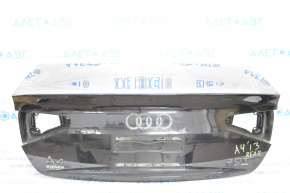 Trunk lid Audi A4 B8 13-16 rest sedan without spoiler black LZ9Y, pokes