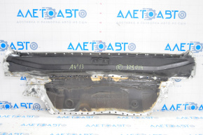 Rear panel Audi A4 B8 08-16 sedan 3 parts, black