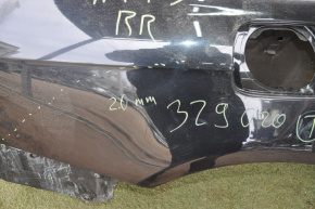 Quarter wing rear right Audi A4 B8 08-16 sedan, black, putty