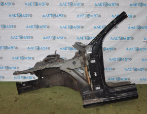 Front left quarter Audi A4 B8 08-16 black