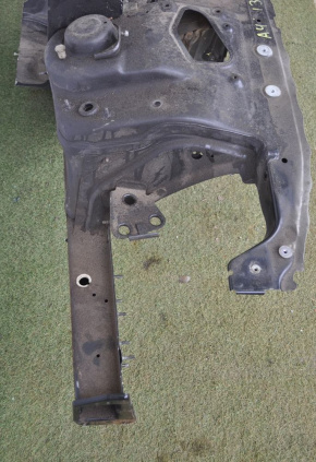 Front left quarter Audi A4 B8 08-16 black