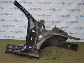 Front right quarter Audi A4 B8 08-16 black