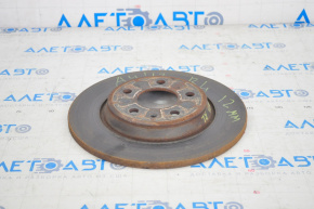 Rear left brake disc Audi A4 B8 08-16 12 mm