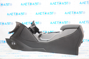 Central console armrest and cup holders Ford Escape MK3 13-16 black, scratch
