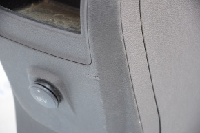 Central console armrest and cup holders Ford Escape MK3 13-16 black, scratch