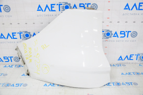 Rear bare bumper left Ford Escape MK3 13-16 pre-rest white YZ, fastening defect