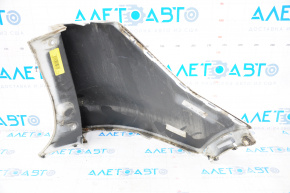 Rear bare bumper left Ford Escape MK3 13-16 pre-rest white YZ, fastening defect