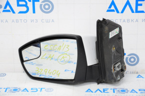 Left side mirror complete Ford Escape MK3 13-16 prerest 3 pins, white